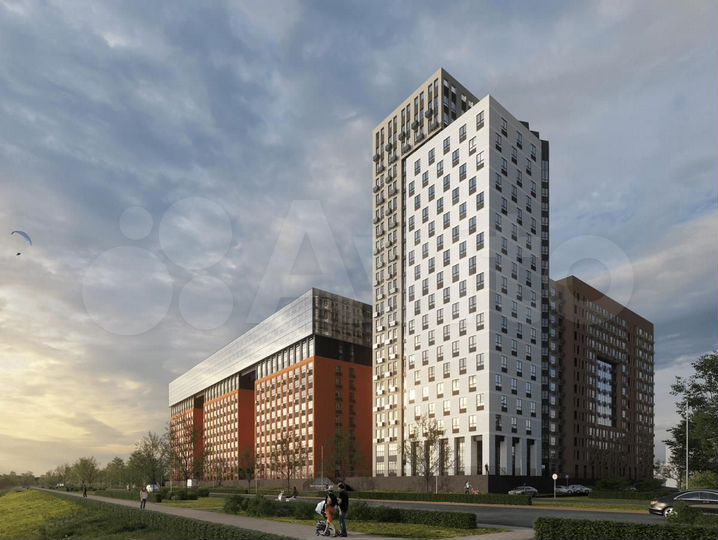 1-к. квартира, 46,7 м², 2/14 эт.