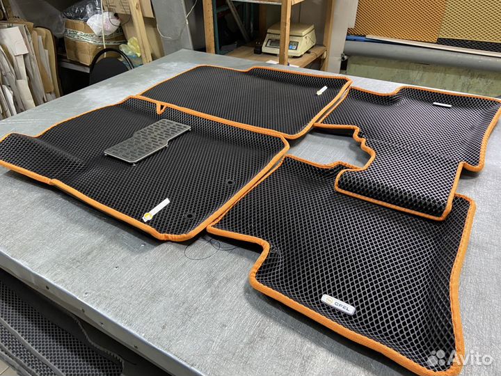 Ева Коврики Эва/Eva с бортами 3D