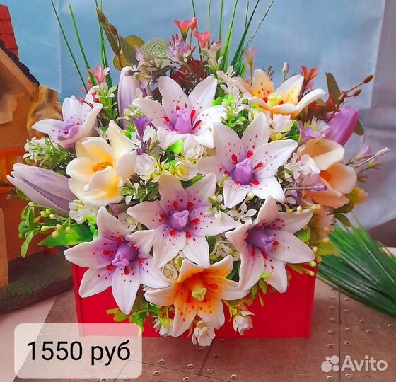 Мыло ручной работы букеты