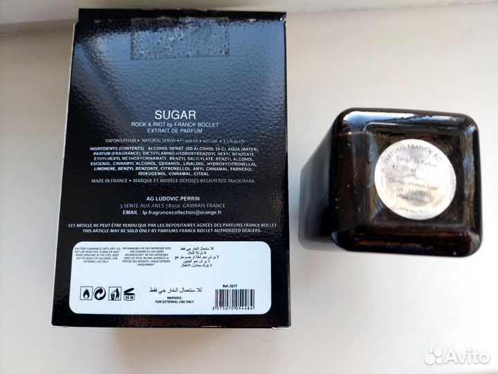 Парфюм Franck Boclet Sugar