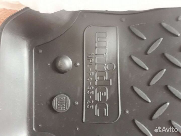 Автомобильные коврики резиновые volkswagen