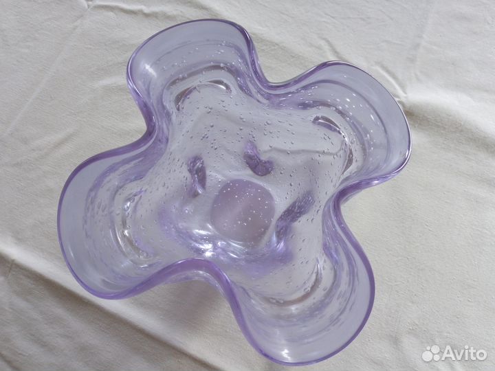 Ваза из чешского стекла.bohemia