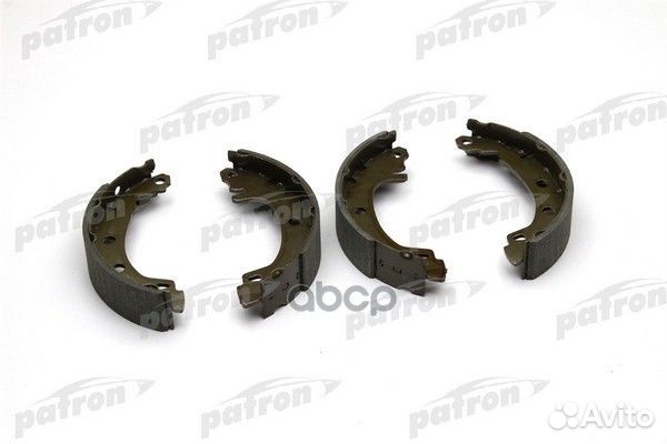 Колодки тормозные барабанные задн renault: mega