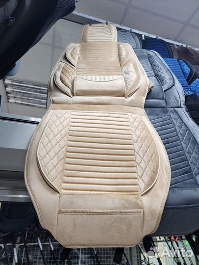 Чехлы на сиденья из Алькантары