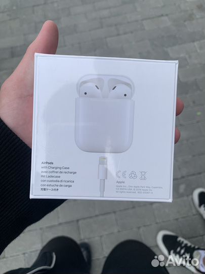 Беспроводные наушники apple airpods 2