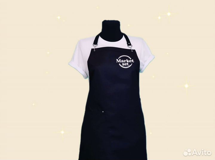 Фартук для кафе с логотипом
