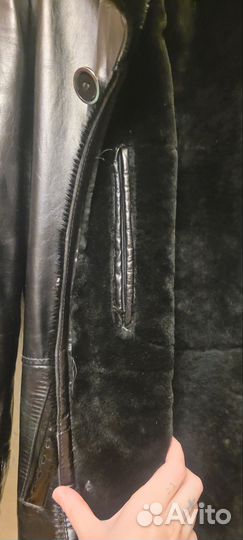 Кожаная натуральная куртка мужская