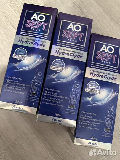 Жидкость для жестких (ночных) линз Ao sept