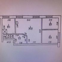 3-к. квартира, 59,9 м², 1/5 эт.