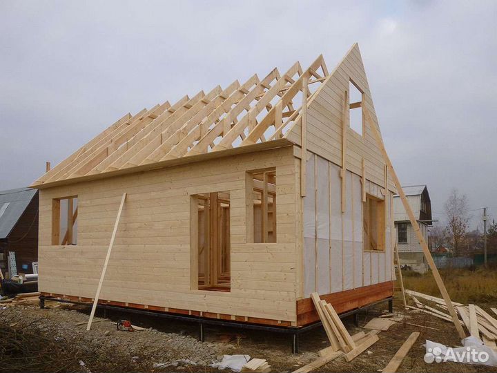 Каркасно щитовой дом