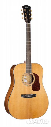 Акустическая гитара Cort gold-D6-wcase-NAT (чехол