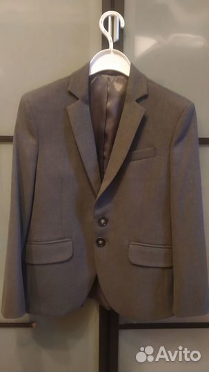 Пиджак школьный для мальчика 128