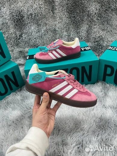 Adidas Gazelle Розовые Оригинал Poizon