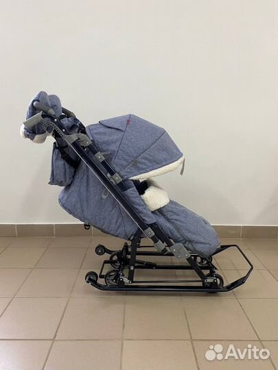 Детские санки коляска ника