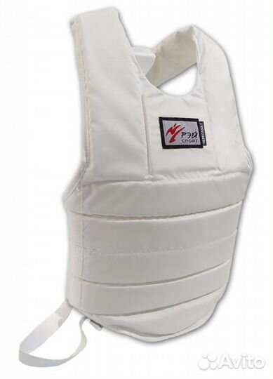 Жилет защитный Рэй-Спорт черепаха-1 белый (M)