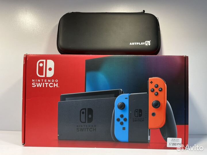 Игровая портативная приставка Nintendo Switch