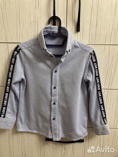 Рубашка для мальчика 110 116