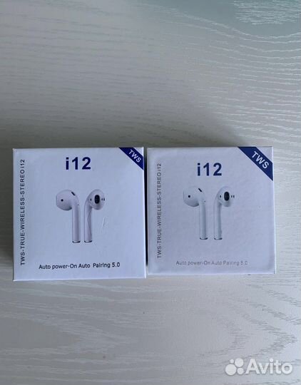 Беспроводные наушники airpods i12