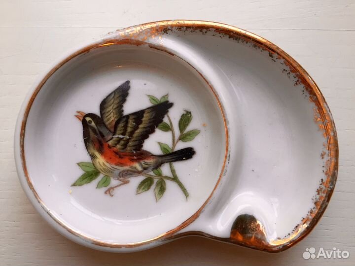 Набор из 4 винтажных пепельниц-подставок, Япония