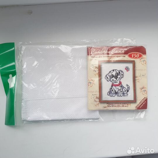 Набор для вышивания, канва
