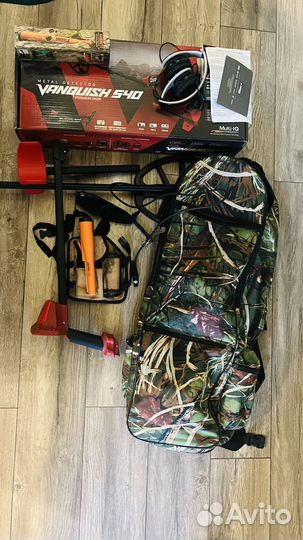Vanquish 540+пинпоинтер+рюкзак