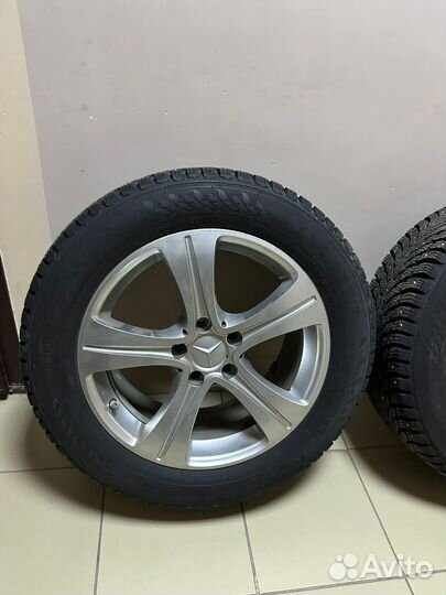 Оригинальные зимние колеса мерседес r17