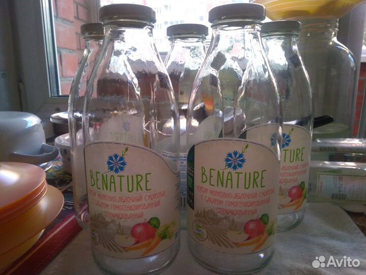 Подарю бутылки стеклянные для заготовок