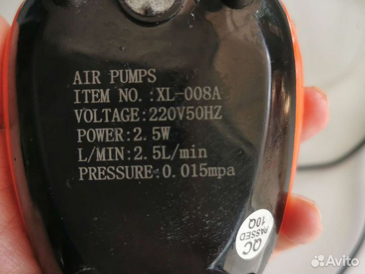 Компрессор для аквариума