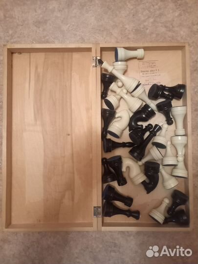 Шахматы СССР 45 на 45 карболитовые