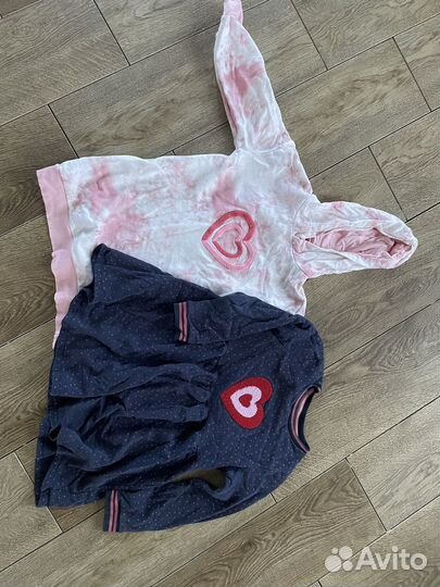 Пакет одежды для девочки рост 128