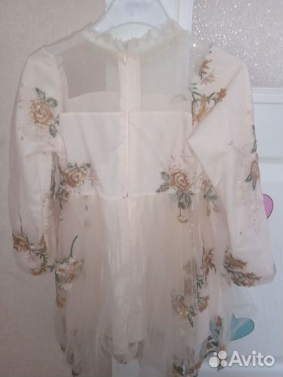 Платье для девочки 4-5 лет