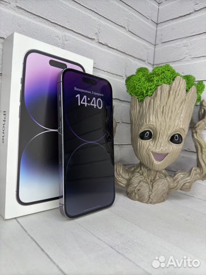 Телефон iPhone 14Pro/256Gb(Purple)nanoSim+eSim