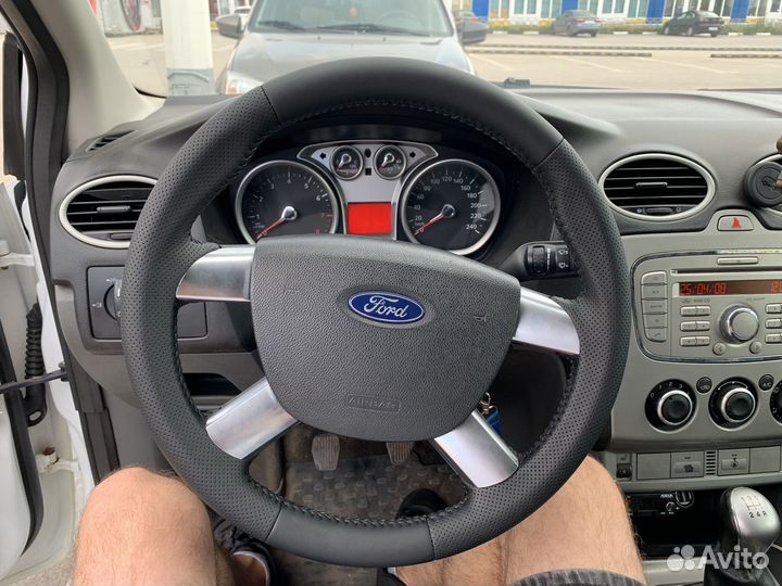 Перетянутый Руль Ford Focus 1 Focus 2 Focus 3
