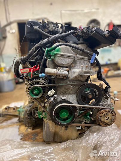 Двигатель suzuki K6A для снегохода