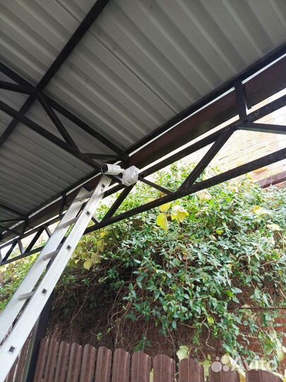 Установка камер видеонаблюдения Гарантия от произв