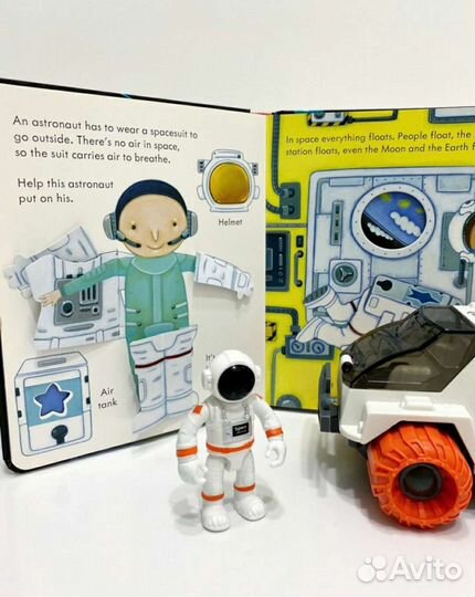 Peep inside space + игрушки