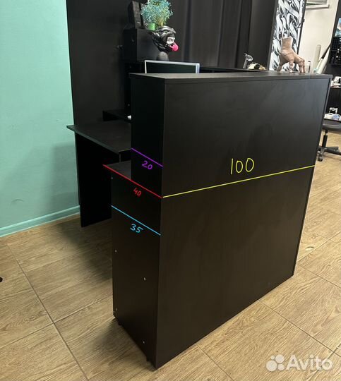 Стойка ресепшн угловая