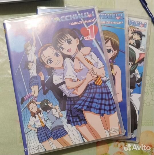 Старшеклассницы 3двд диска