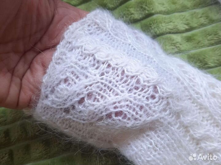 Носки пуховые ажурные ходить дома вместо тапок