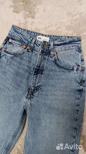 Джинсы клеш zara 34