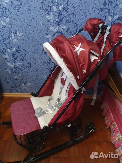 Санки-коляска