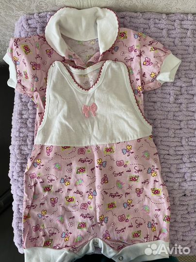 Вещи пакетом на девочку