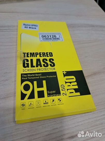 Защитное стекло для Xiaomi redmi 6 pro