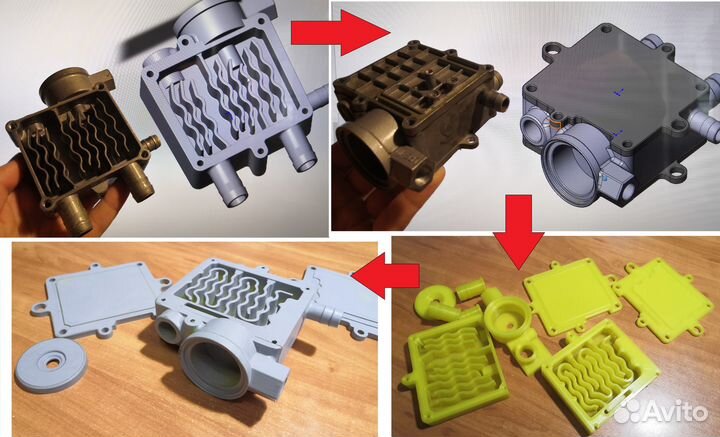 3д печать на 3D Принтере, макетирование
