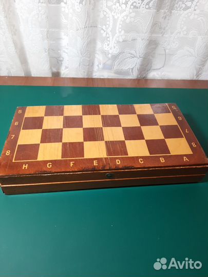 Шахматы СССР деревянные доска 30 см