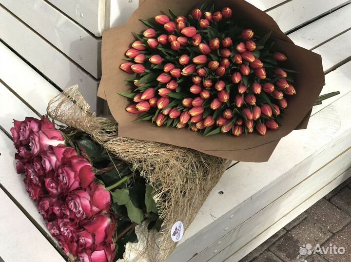 Тюльпаны, заказать букет из Тюльпанов с доставкой