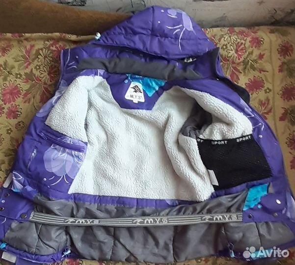 Куртка детская зимняя 134