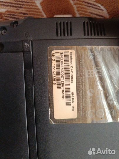 Ноутбук (нетбук)