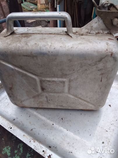 Канистра алюминиевая 10 литров