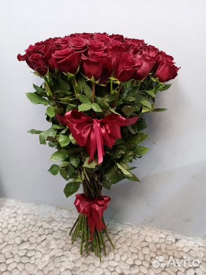 Высокие розы